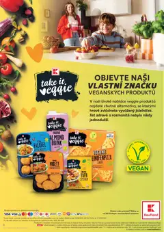 Náhled letáku VEGANSKE NUGETY, Veganske nugety s rostlinnými bílkovinami, obalované předsmažené. od 04.03.2026 | Strana: 8 | Produkty: Vegan, Falafel, Tofu, Nugety