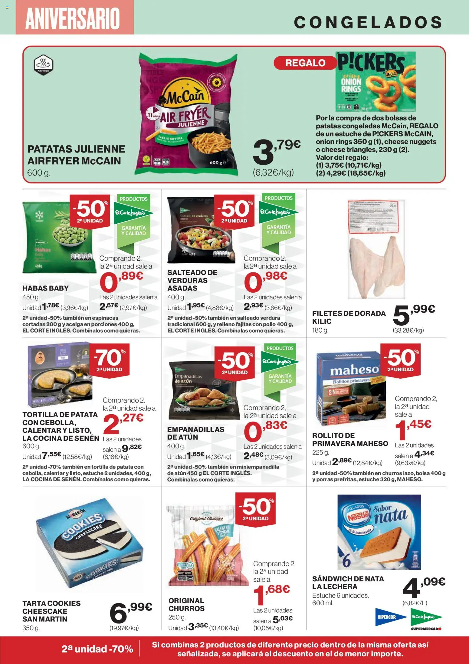 El Corte Inglés ofertas │ válido desde el 23.10.2025 | Página: 13 | Productos: Πορσελάνη, Bolsa, Cocina, Nuggets