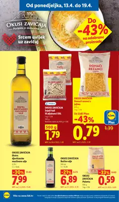 OKUSI ZAVIČAJA Palenta, Palenta, 500 g - Pregled kataloga iz trgovine Lidl, vrijedi od 13.04.2026 | Stranica: 10