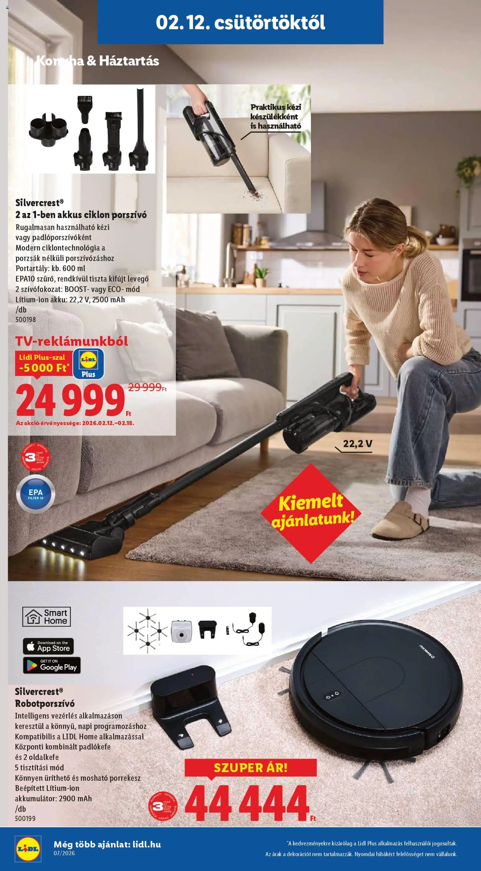 Lidl akciós ujság - amely érvényes a következő dátumtól: 12.02.2026 | Oldal: 10