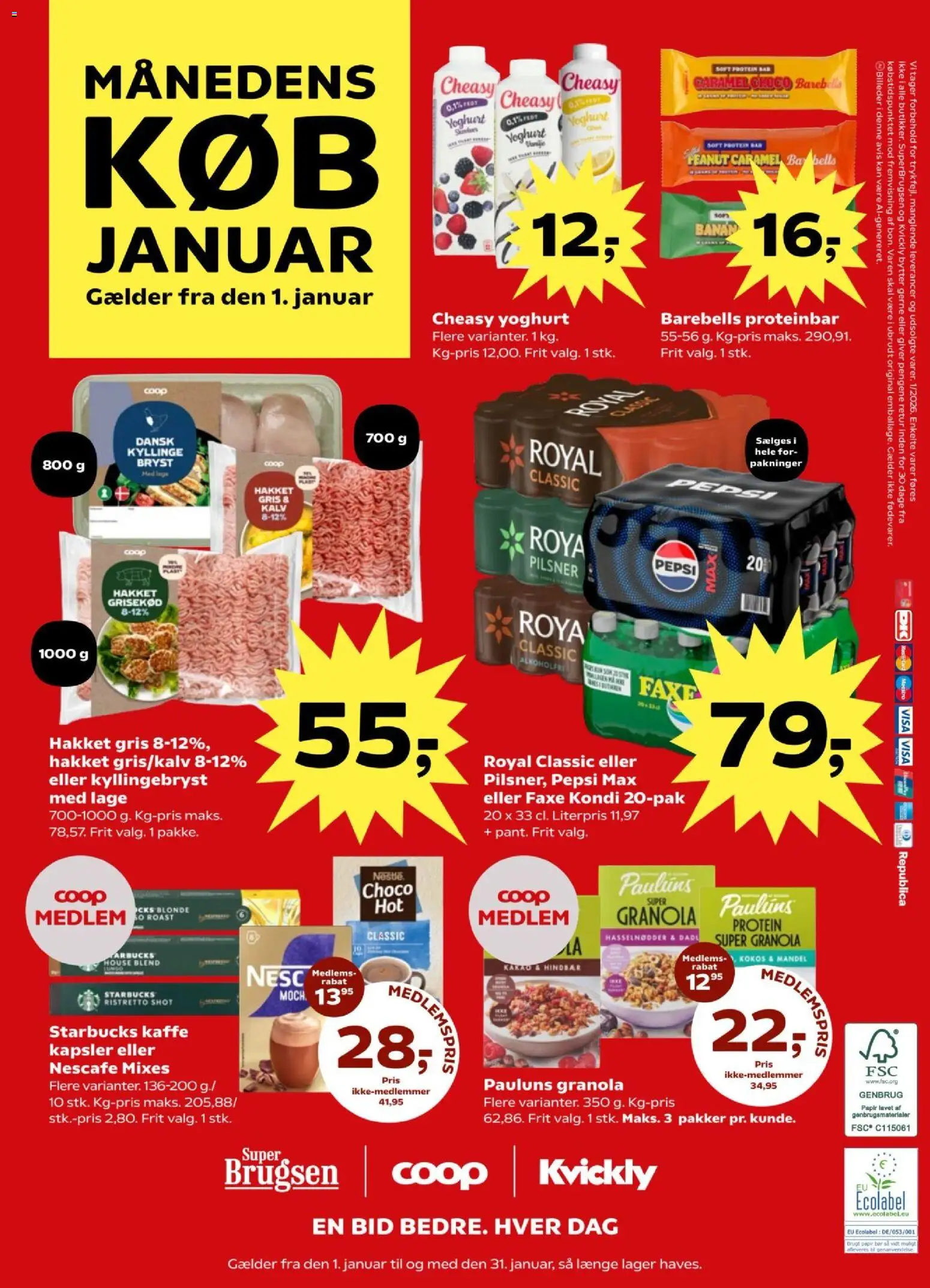 Super Brugsen tilbudsavis – gyldig fra 02.01.2026 | Side: 34