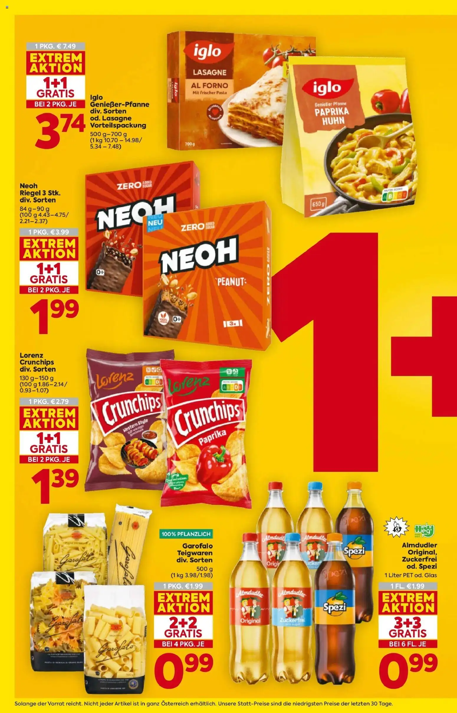 Billa Flugblatt - Moedling, Scheibbs, Schwadorf gültig ab 08.01.2026 | Seite: 6 | Produkte: Pasta