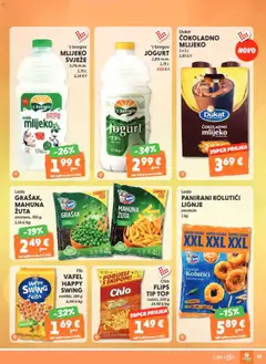 Katalog Studenac - Pregled kataloga iz trgovine Studenac, vrijedi od 21.01.2026 | Stranica: 15 | Proizvodi: Mahuna, Flips, Mlijeko, Jogurt