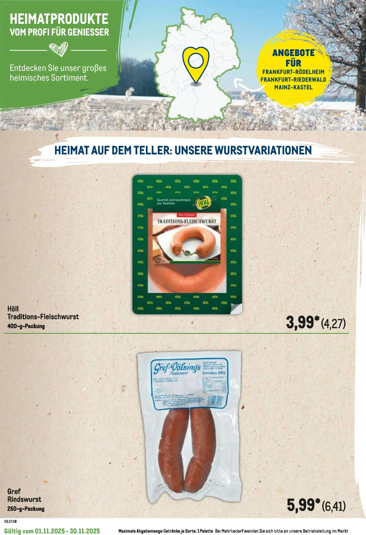 Metro Regionaler Flyer – gültig ab 01.11.2025 | Seite: 52
