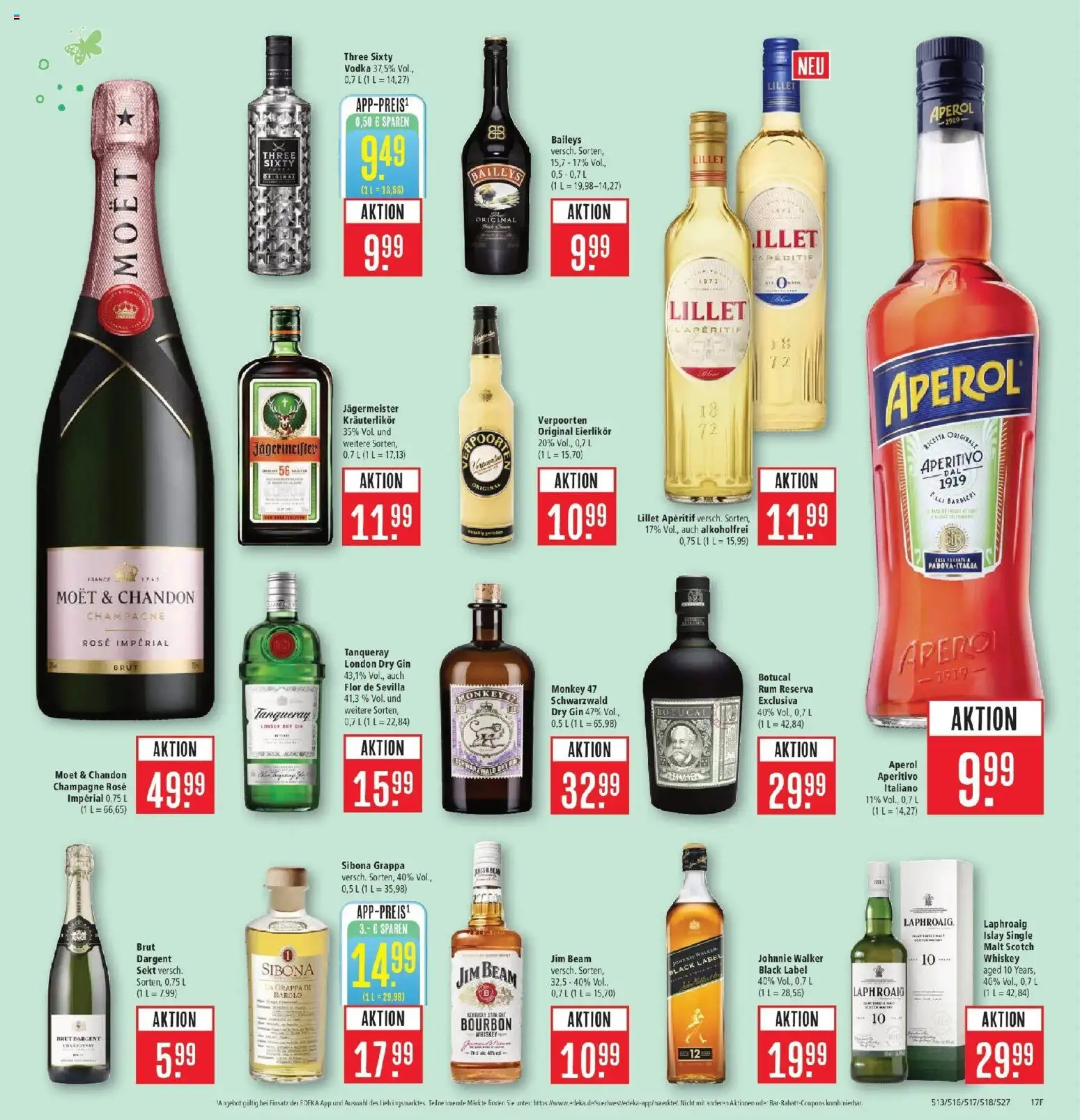 Marktkauf Prospekt Weil Am Rhein	 – gültig ab 30.03.2026 | Seite: 19 | Produkte: Lillet, Baileys, Bourbon, Whiskey