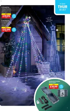 Preview of Aldi - Weekly offers UK Specialbuys valid from 30.10.2025 | Page: 9 | Products: Socket, Door