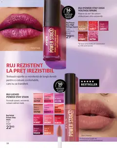 Ofertele Avon valabile de la 01.01.2026 | Pagină: 20 | Produse: Ruj