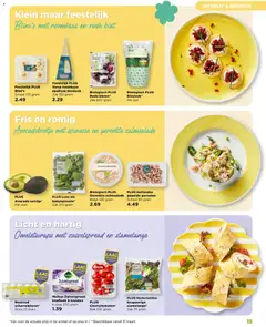 Feestelijk PLUS Verse roomkaas spuitzak bieslook, Zak 150 gram - Voorbeeld van een folder van Plus, geldig van 22.03.2026 | Pagina: 15