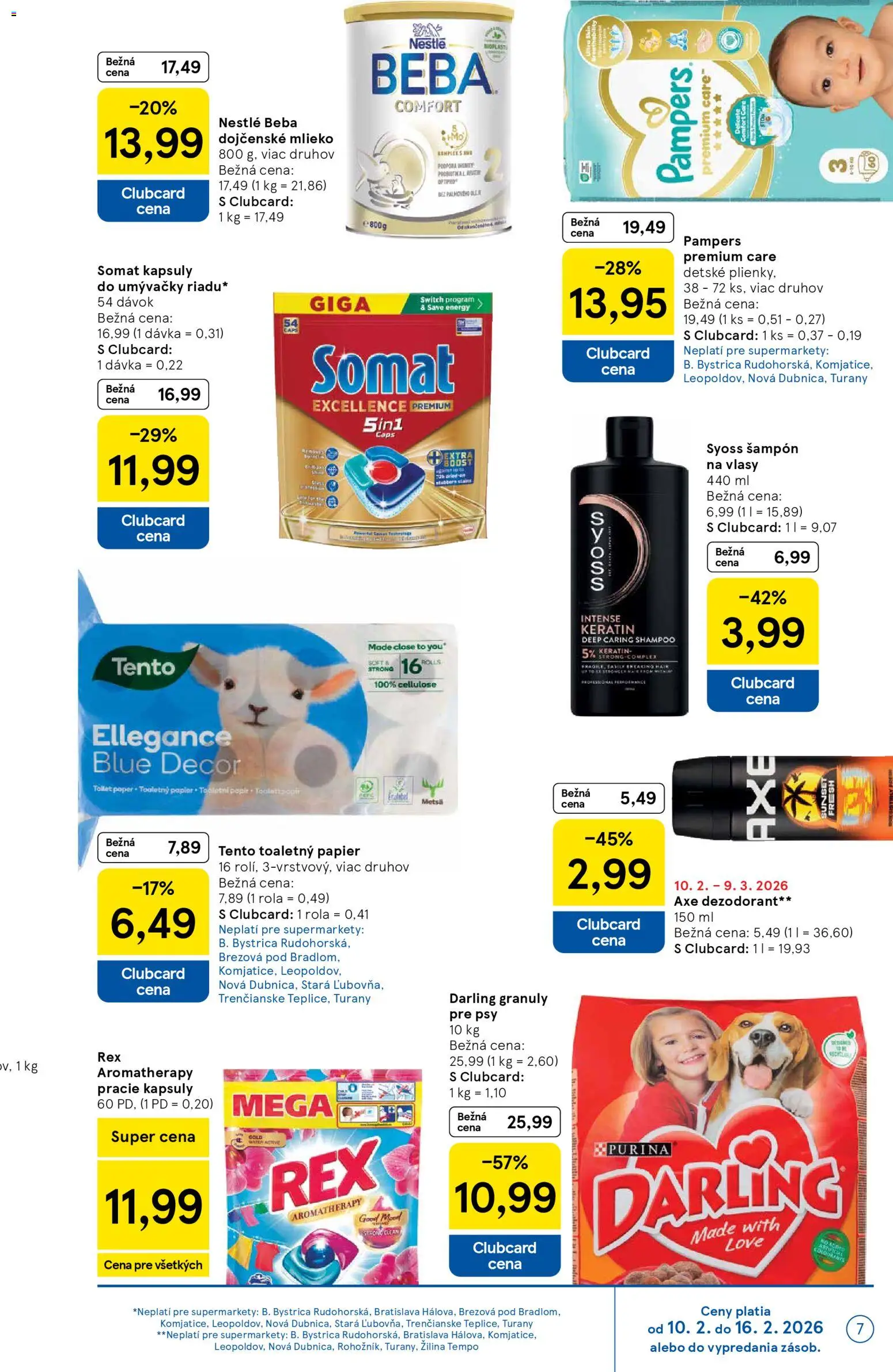 Nové Tesco akcie – leták je platný od 11.02.2026 | Strana: 7