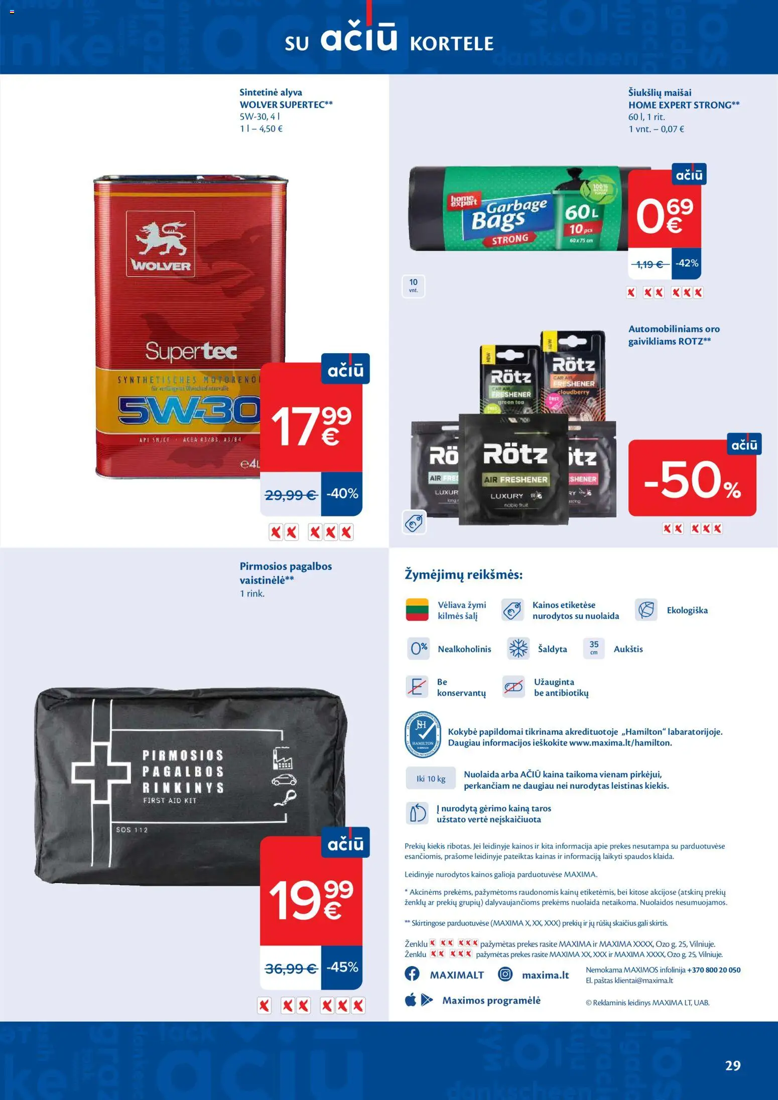 MAXIMA akcijos nuo 01.03.2026 | Puslapis: 29