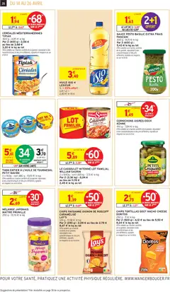 Intermarché - Prévisualisation de SAUCE PESTO BASILIC EXTRA FRAIS PANZANI, 200 g valide à partir de 14.04.2026 | Page: 26