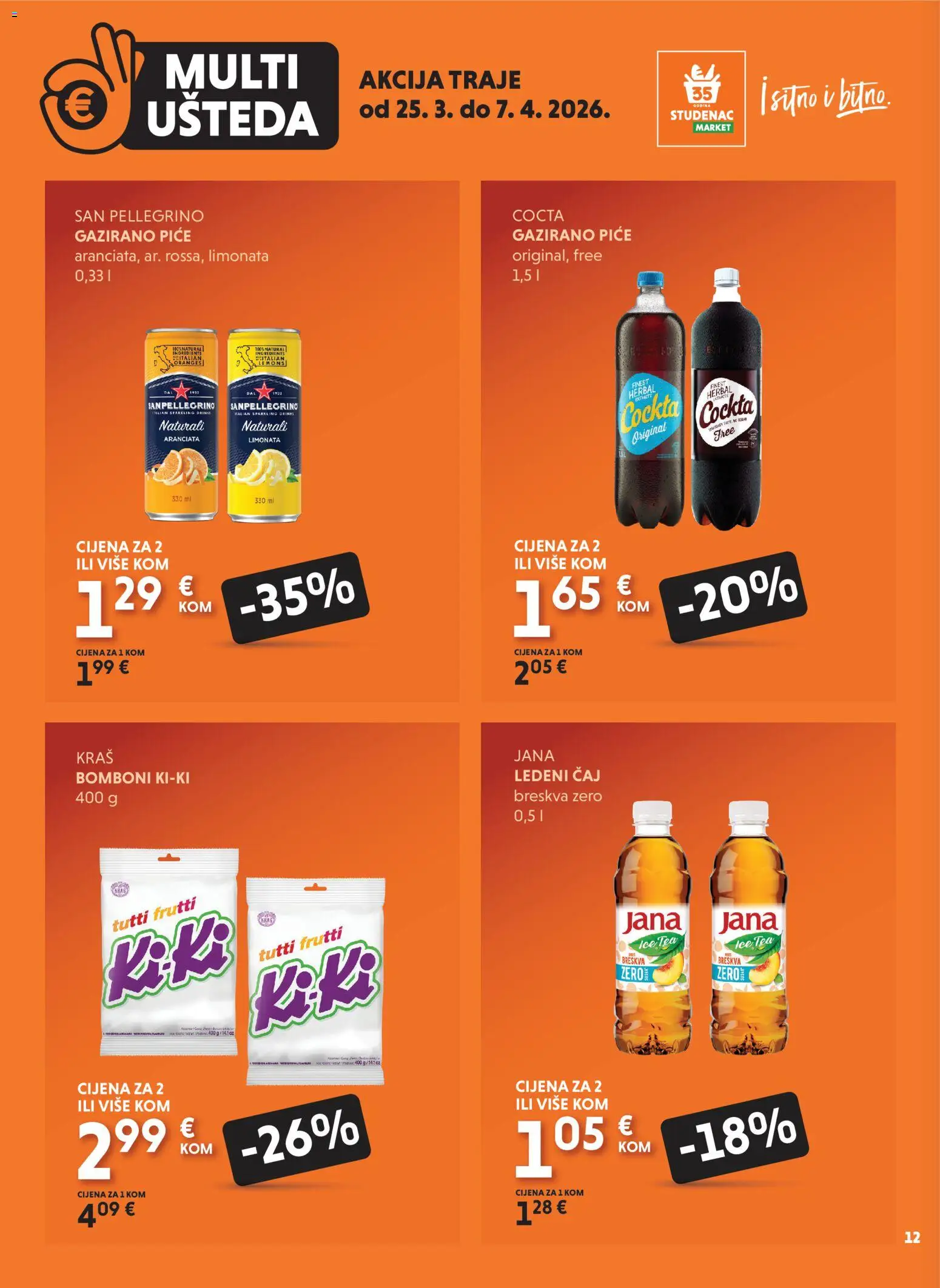 Studenac katalog | vrijedi od 25.03.2026 | Stranica: 12