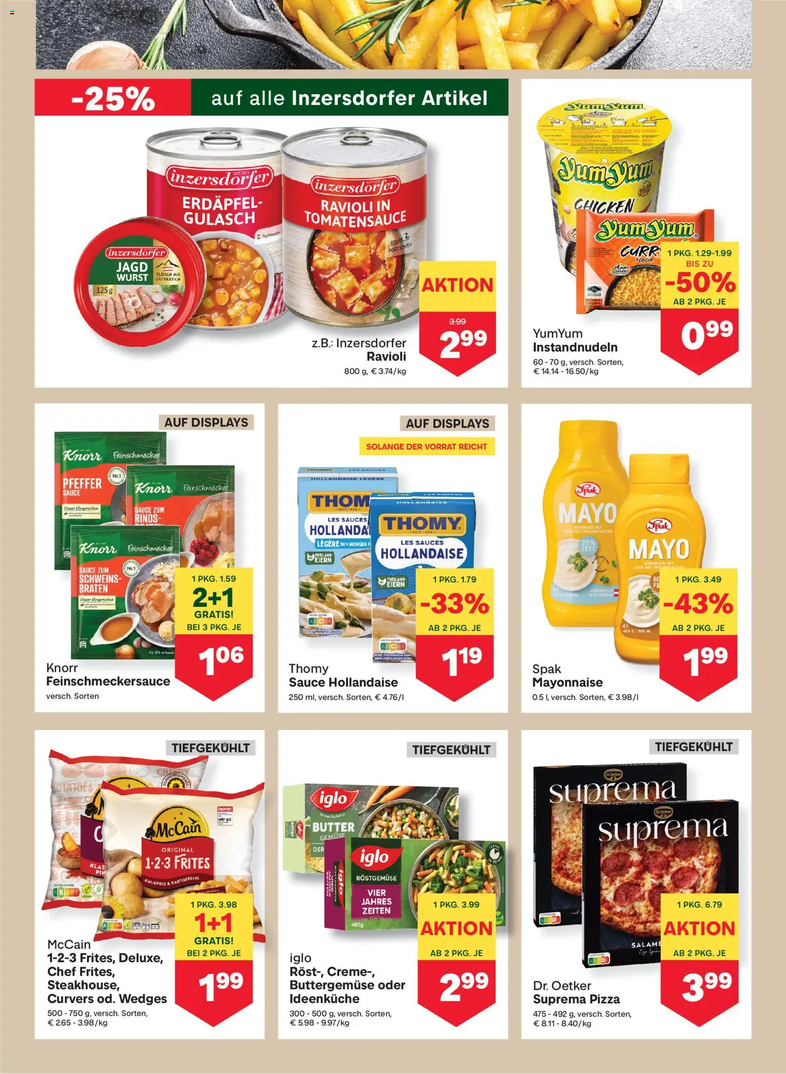 MPREIS Altenmarkt im Pongau gültig ab 06.03.2026 | Seite: 6 | Produkte: Gemüse, Mayonnaise, Butter, Pizza