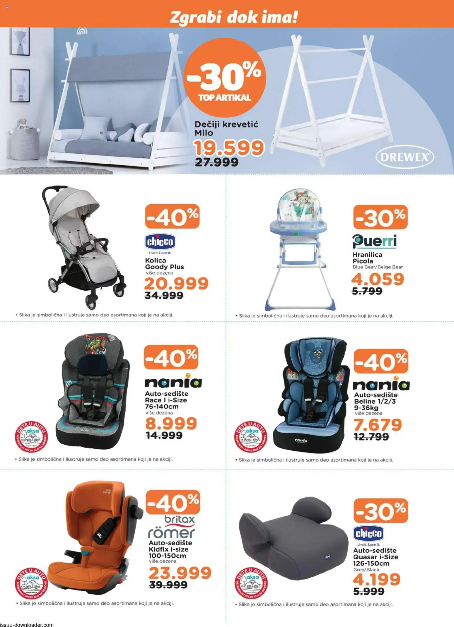 Aksa katalog - važi od 31.10.2025 | Strana: 2 | Proizvode: Kolica