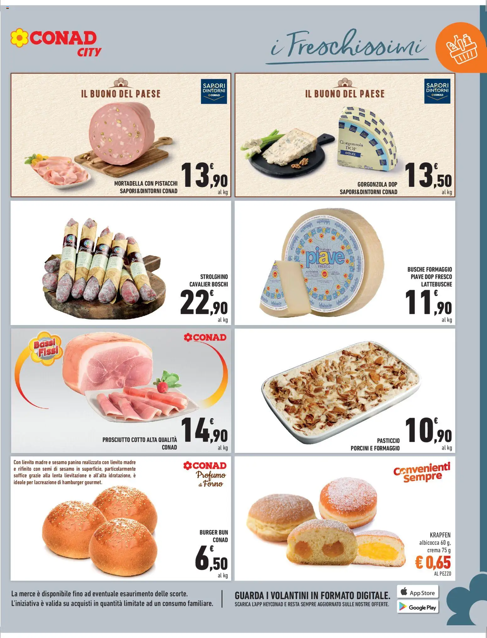 Volantino Conad del 20.02.2026 | Pagina: 5 | Prodotti: Crema, Formaggio, Pistacchi, Forno