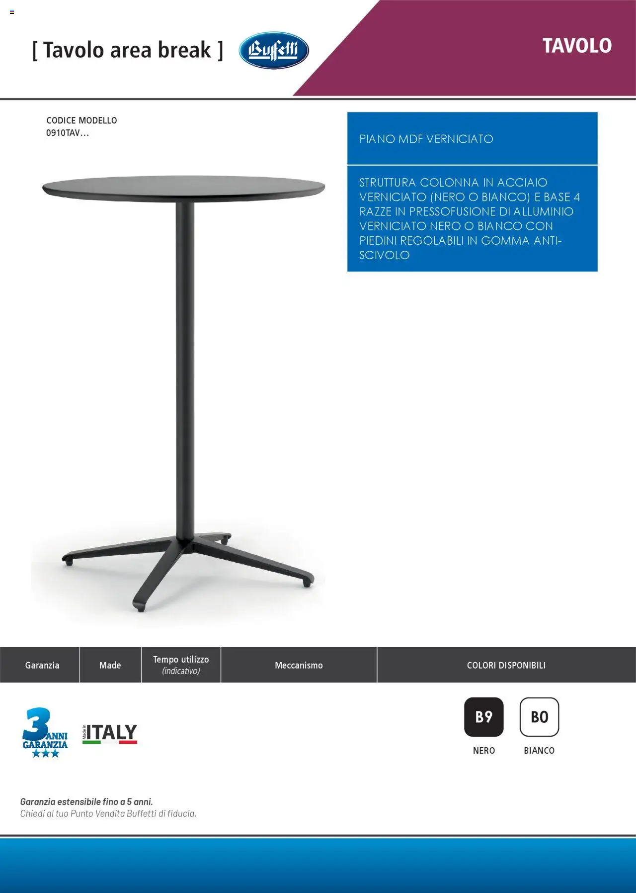 Volantino Buffetti del 28.06.2025 | Pagina: 205 | Prodotti: Scivolo, Alluminio, Tavolo
