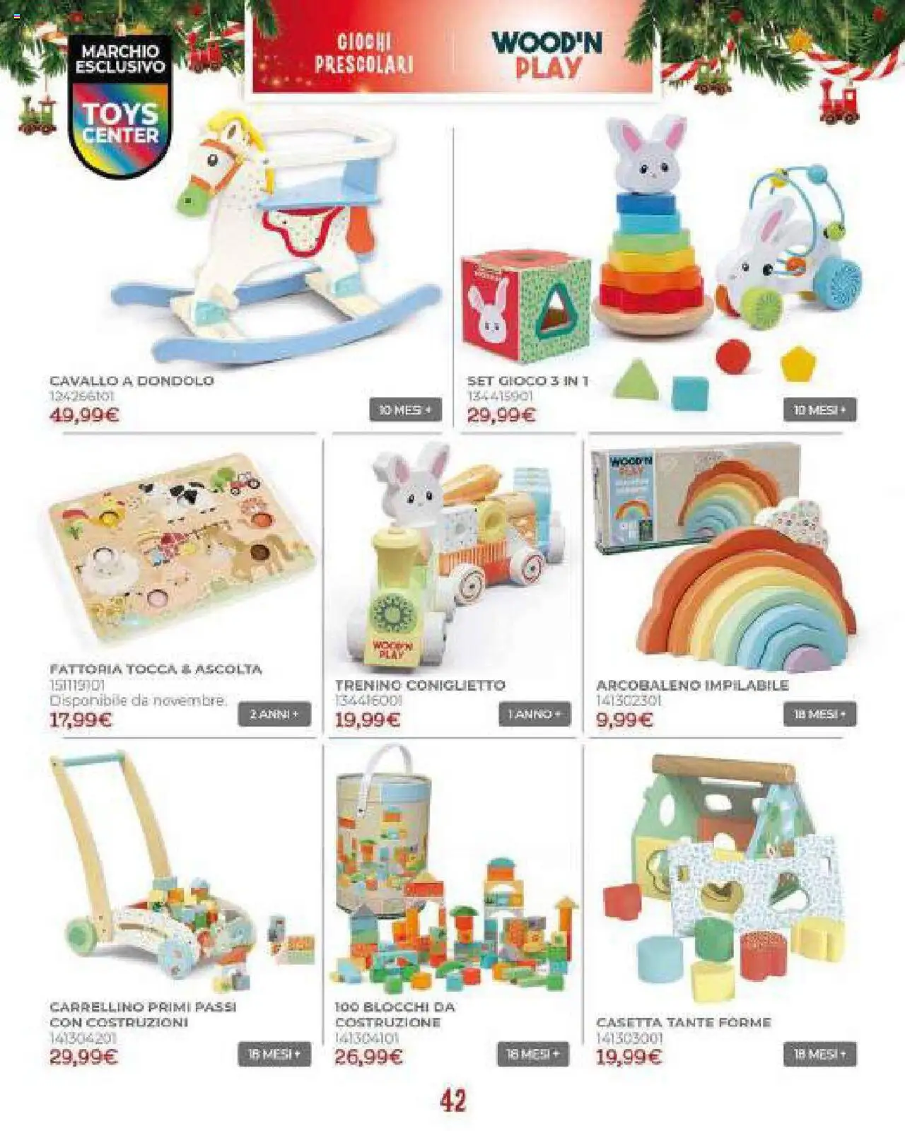 Volantino Toys Center del 19.10.2025 | Pagina: 44 | Prodotti: Dondolo, Gioco