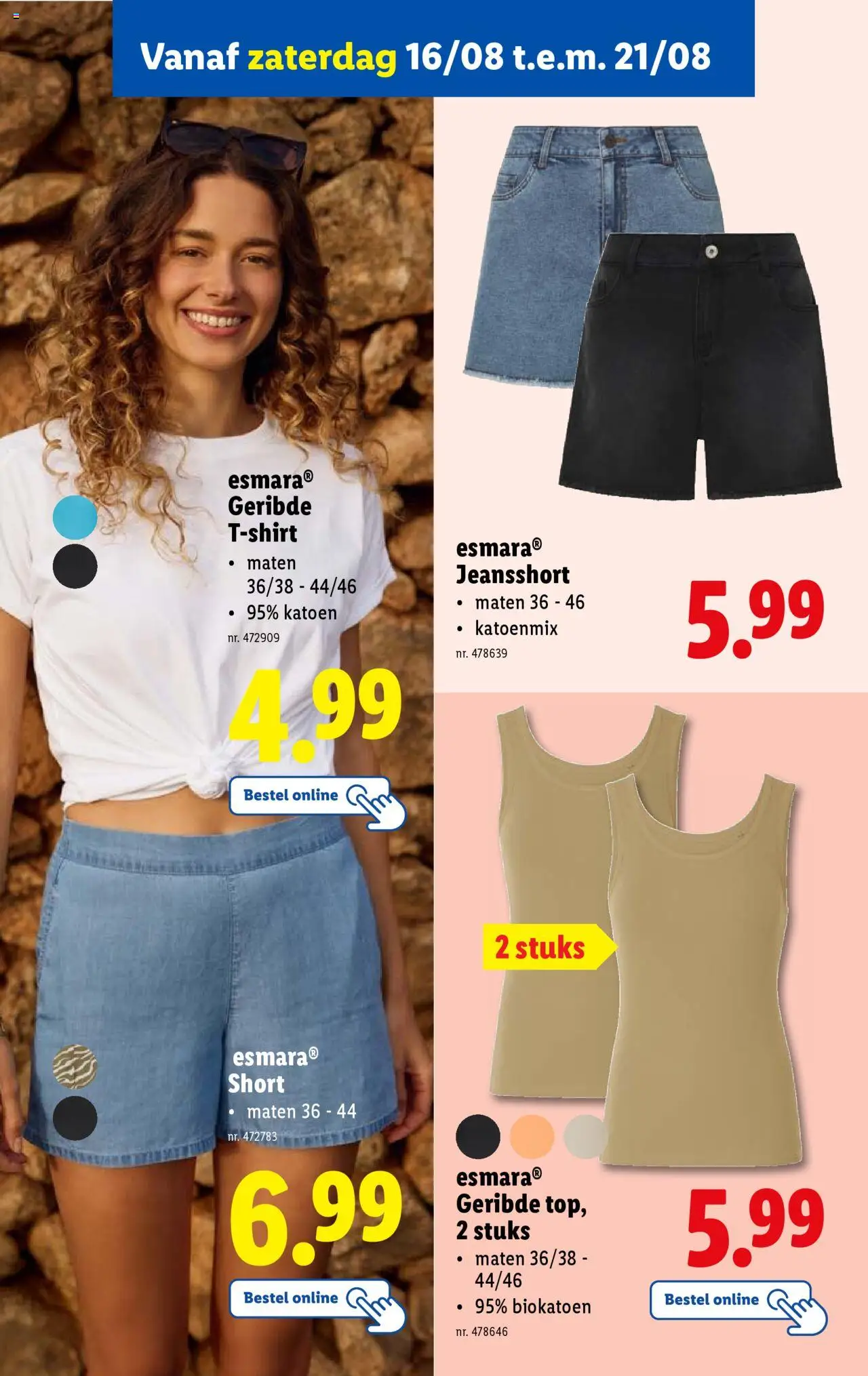  | Pagina: 47 | Producten: Tank top