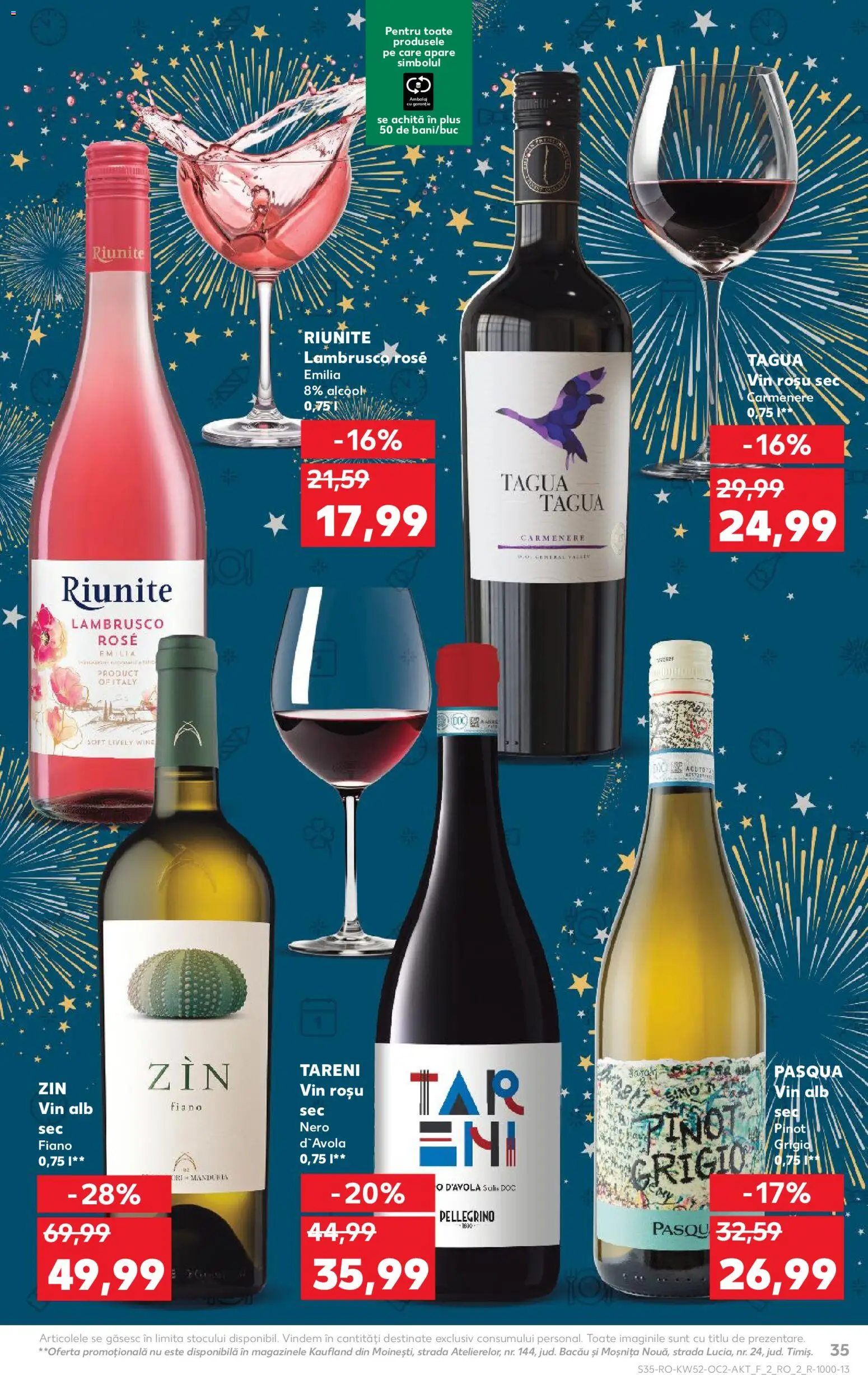 Noul catalog Kaufland – valabil de la 24.12.2025 | Pagină: 35 | Produse: Vin