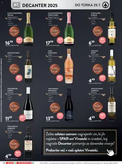 Spar katalog 29/25 │ velja od 16.07.2025 | Stran: 32 | Izdelki: Markiza, Penina, Vino