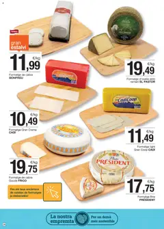 Bonpreu folleto │ válido desde el 27.05.2025 | Página: 14 | Productos: Queso de oveja, Queso, Crema