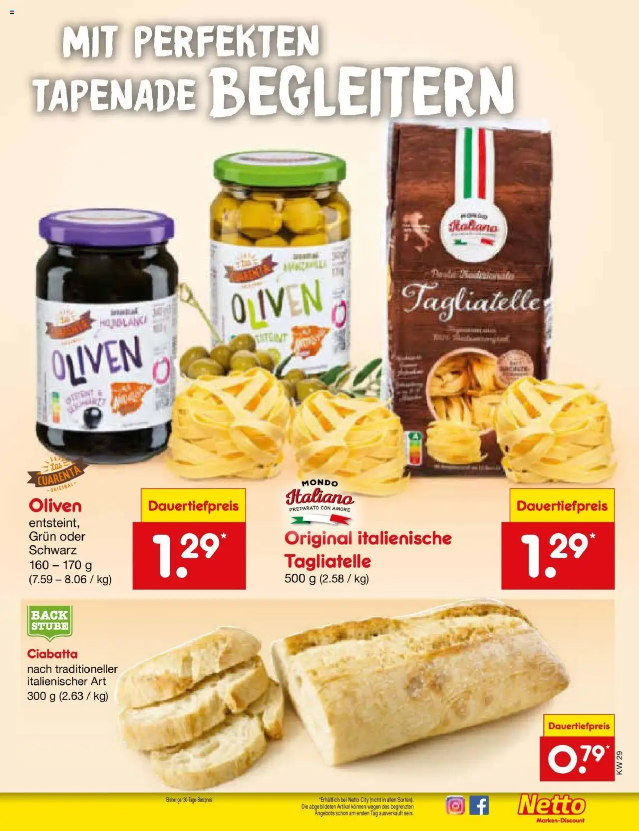 Netto Marken-Discount prospekt Calw-Stammheim	 - gültig ab dem 13.07.2025 | Seite: 55 | Produkte: Pasta