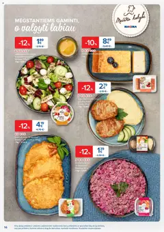 MAXIMA - Leidinys│galioja nuo 29.07.2025 | Puslapis: 16 | Prekių: Salotos, Košė, Vištienos, Kiaulienos