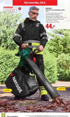 Lidl - Priče iz mog vrta - Pregled kataloga iz trgovine Lidl, vrijedi od 23.02.2026 | Stranica: 16 | Proizvodi: Usisavač, Pojas, Parkside