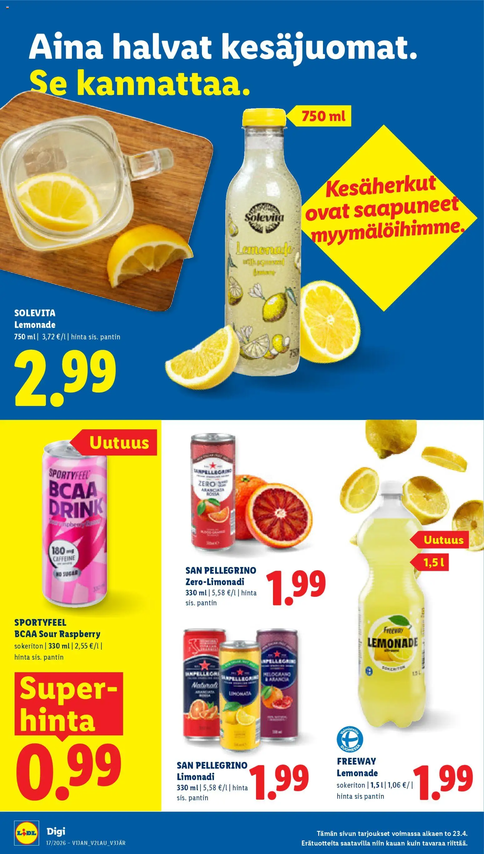 Lidl tarjoukset – voimassa 23.04.2026 alkaen | Sivu: 12