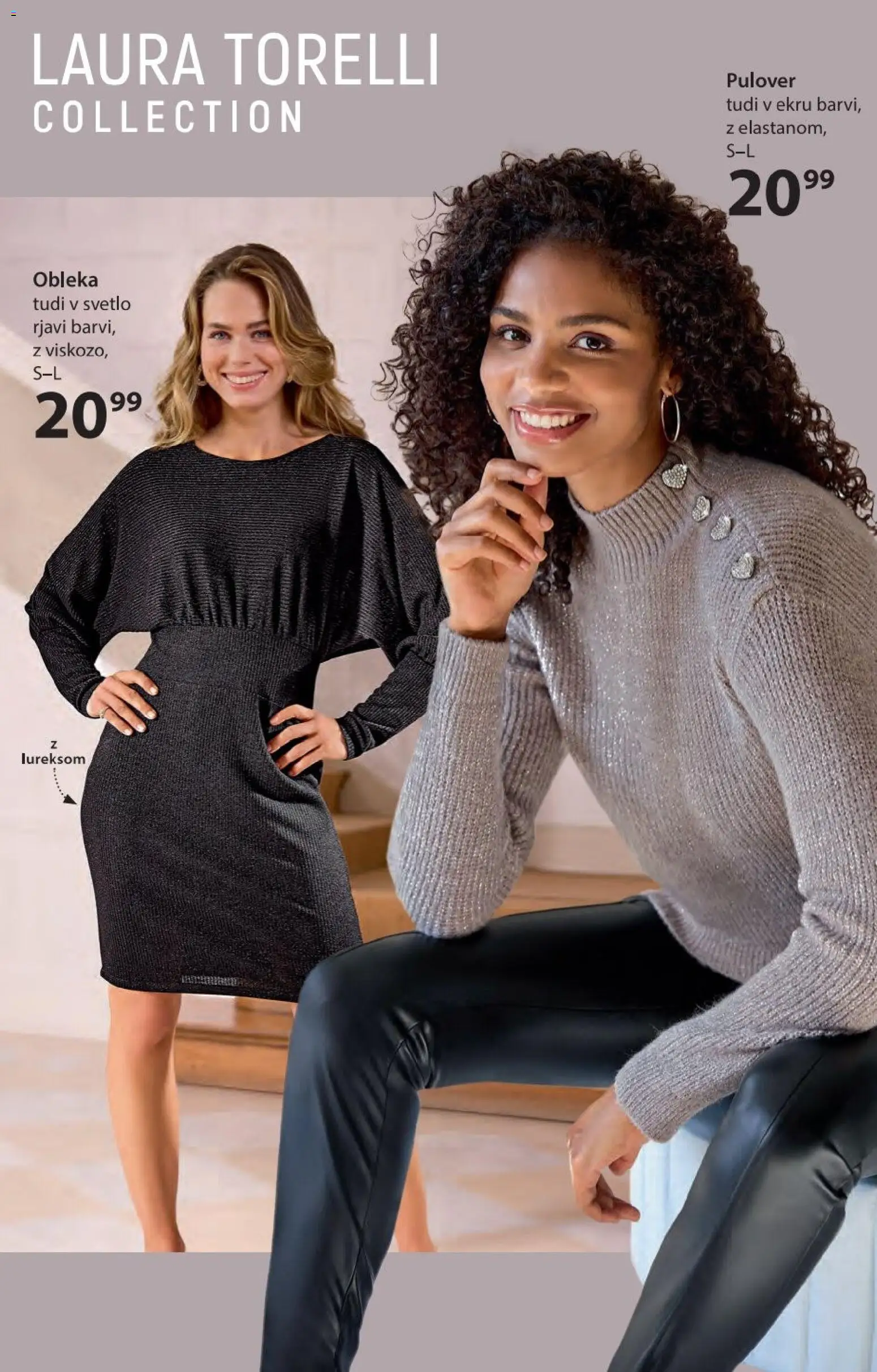 Novi NKD katalog ponudbe – veljaven od 06.11.2025 | Stran: 6 | Izdelki: Pulover, Obleka