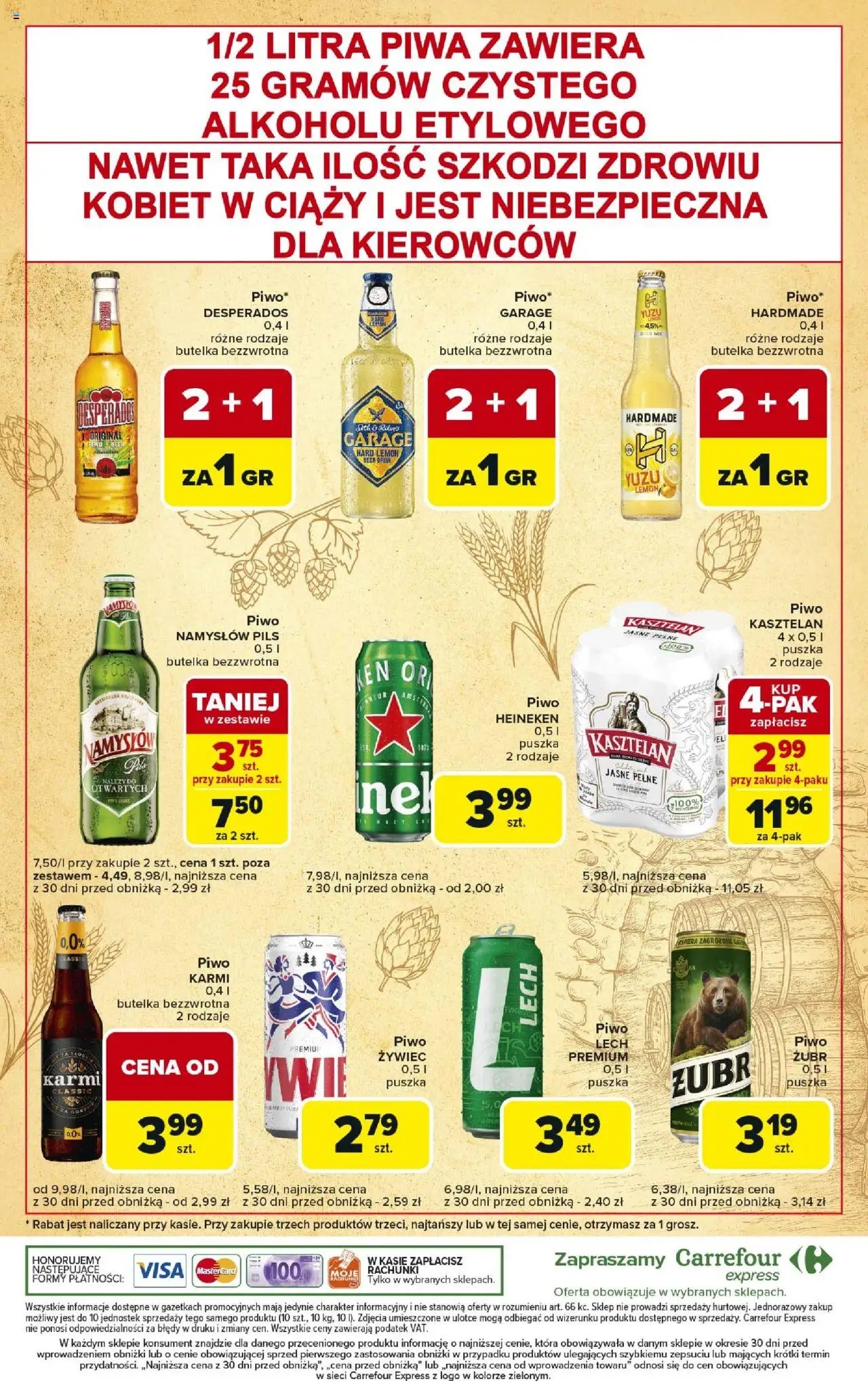 Carrefour Gazetka - Express II od 12.08.2025 | Strona: 8 | Produkty: Piwo, Heineken