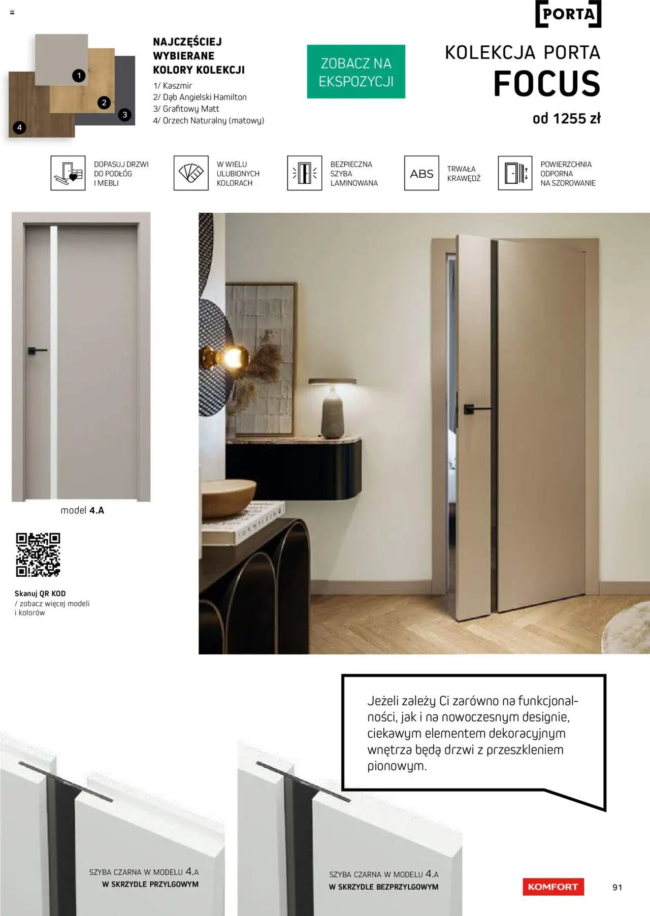 Komfort Gazetka - Katalog Podłogi I Drzwi od 26.06.2024 | Strona: 91