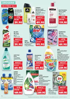 Náhled letáku WC NET WC čistič, různé druhy, 750 ml od 18.02.2026 | Strana: 46