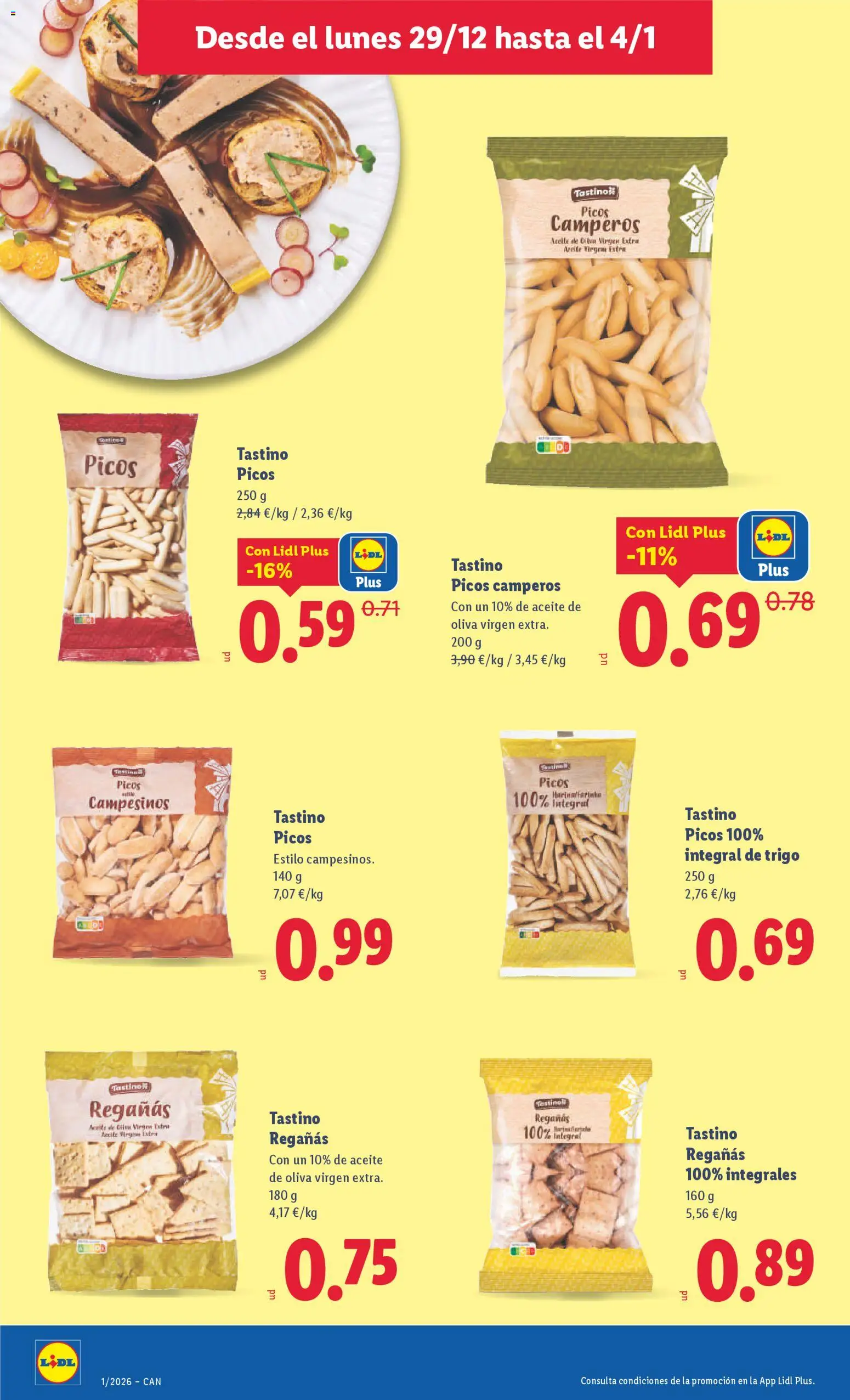 Lidl - Canarias │ válido desde el 29.12.2025 | Página: 14 | Productos: Aceite, Aceite de oliva