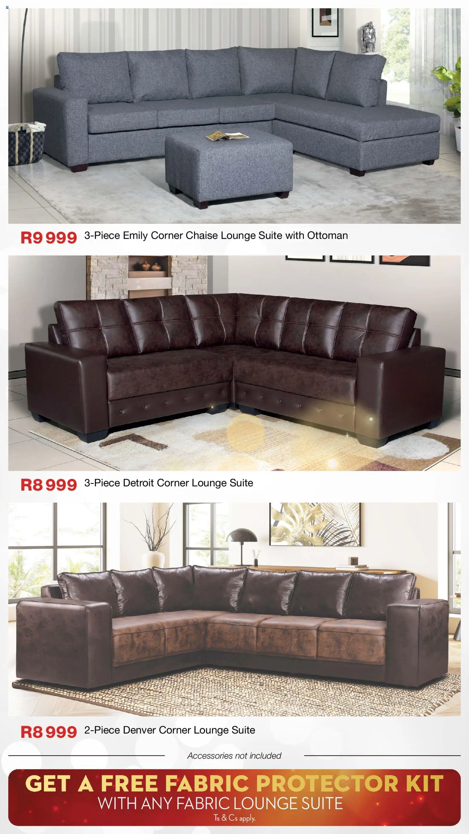 New OK Furniture catalogue – valid from 17.11.2025 | Page: 7 | Products: Lounge suite, Ottoman, Chaise