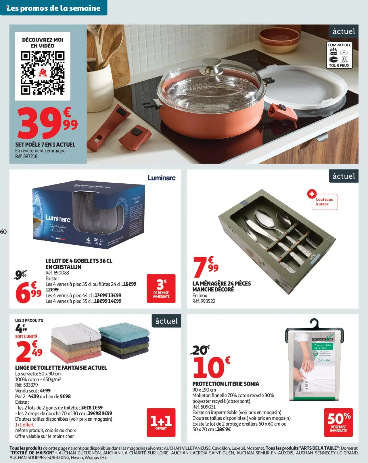 {H1} | Page: 60 | Produits: Vidéo, Coton, Table, Douche