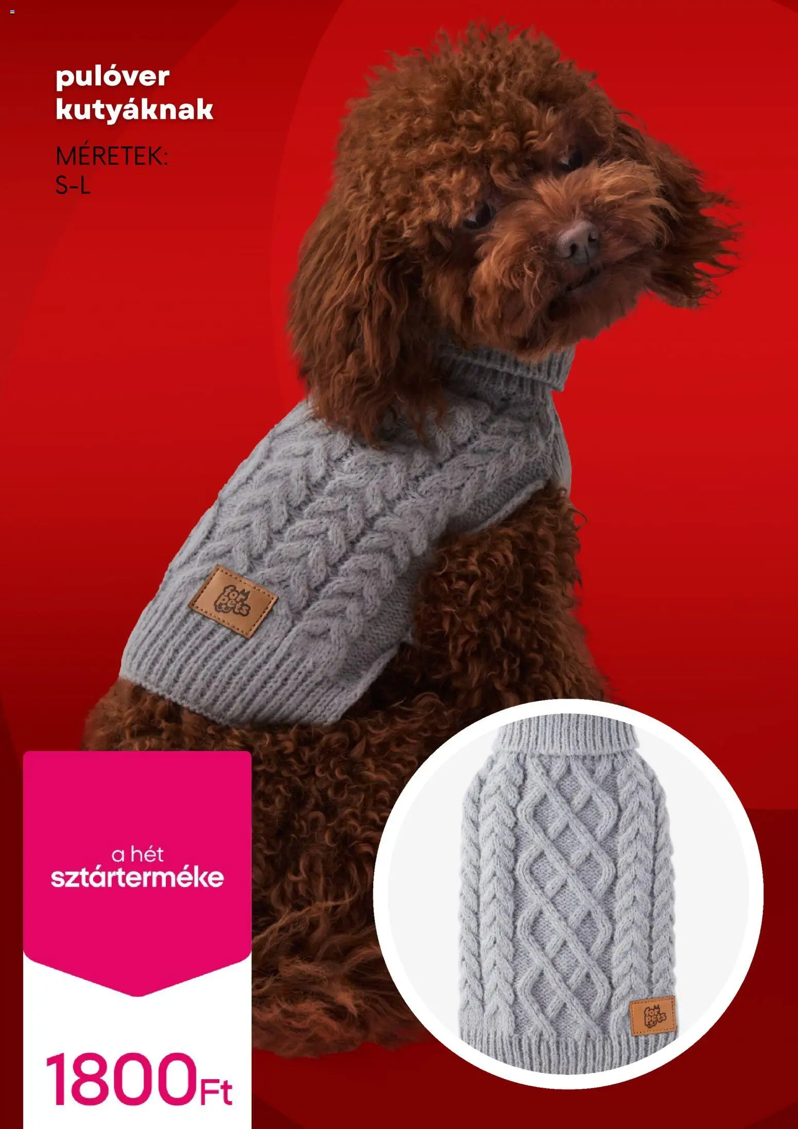 Pepco akciós ujság - amely érvényes a következő dátumtól: 13.11.2025 | Oldal: 10 | Termékek: Pulóver