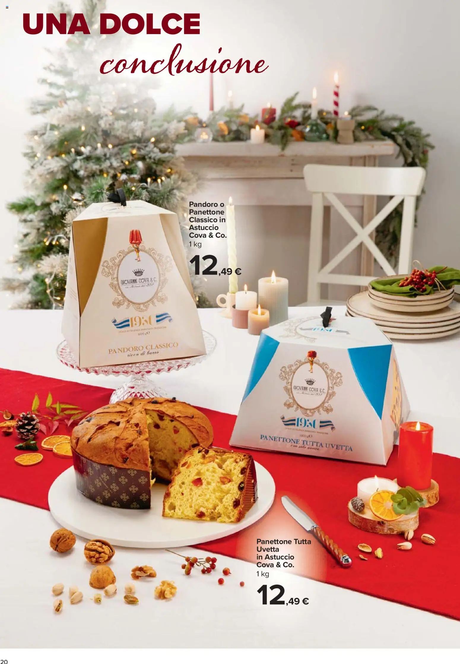 Volantino Carrefour del 27.11.2025 | Pagina: 20 | Prodotti: Pandoro, Panettone, Astuccio