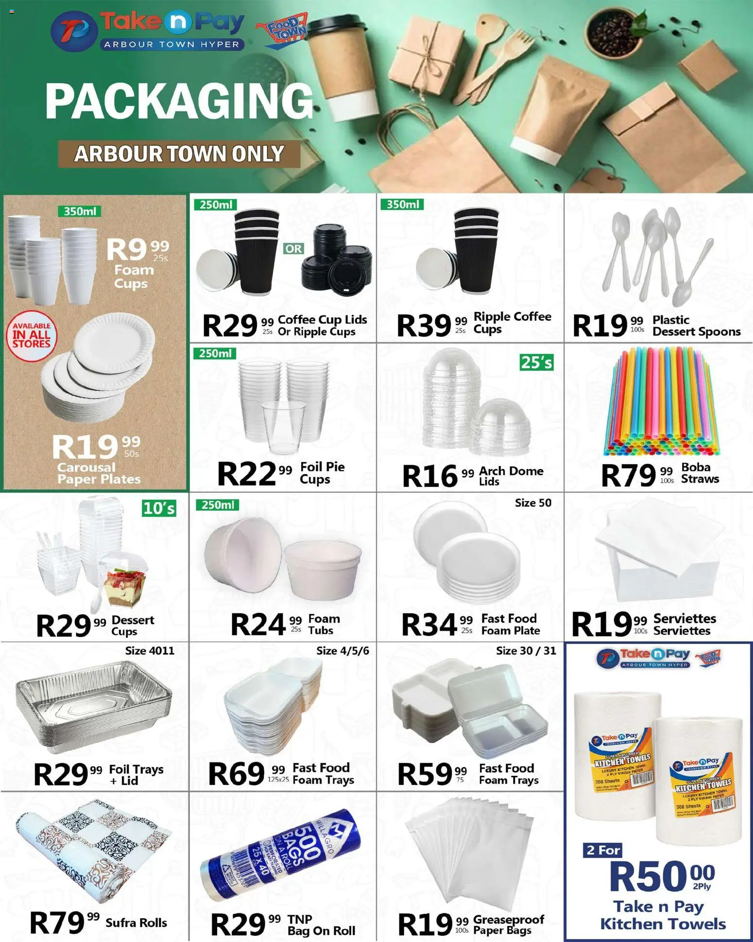 New Take n Pay catalogue – valid from 30.03.2026 | Page: 46 | Products: Bag, Arch, Coffee, Paper