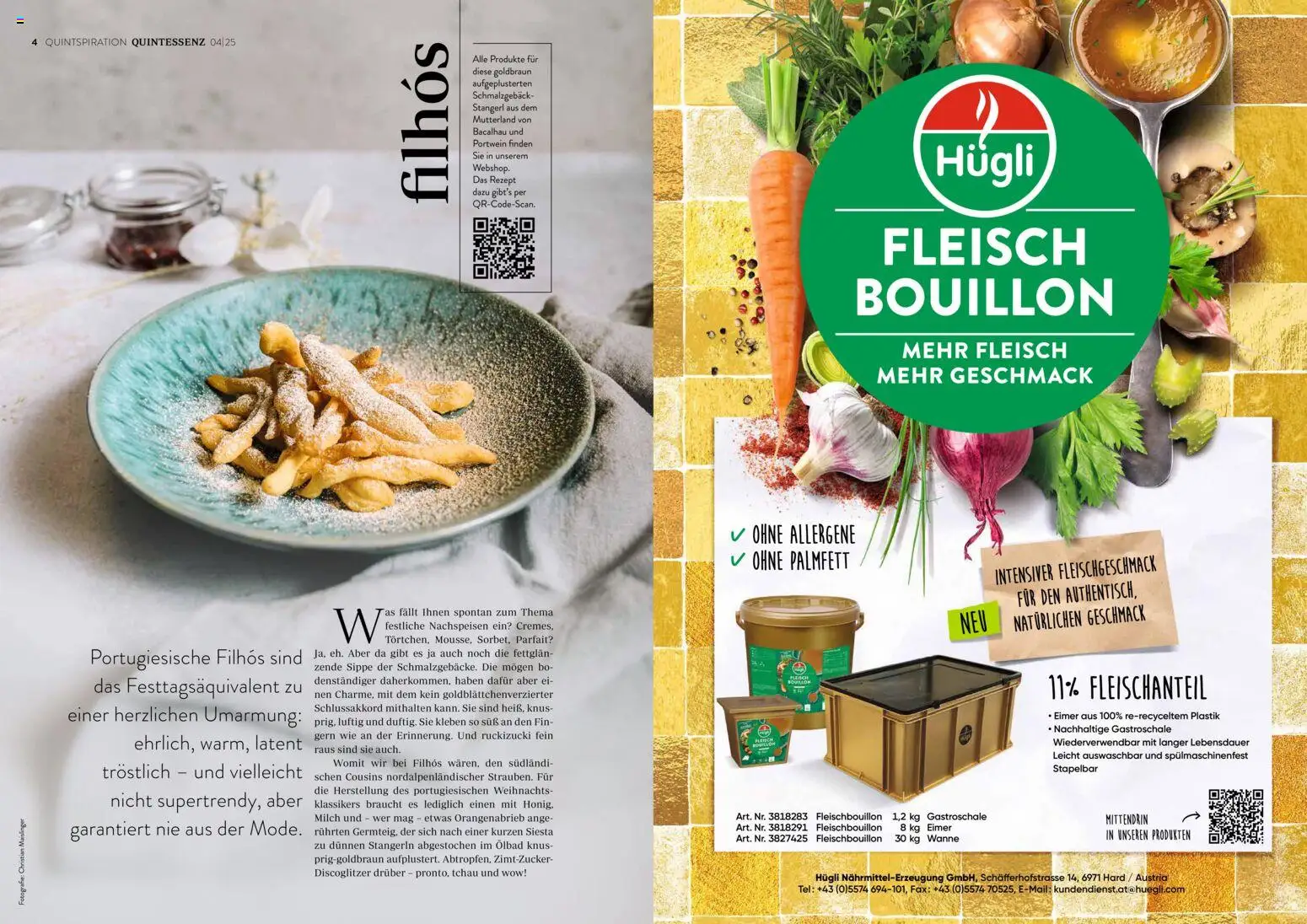 Transgourmet Quintessenz 04 | 2025 gültig ab 12.11.2025 | Seite: 4 | Produkte: Milch
