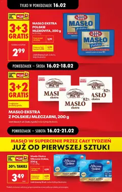 Pogląd oferty "MASŁO EKSTRA POLSKIE MLEKOVITA, 200 g, Masło ekstra polskie MLEKOVITA, 200 g" - ważna od 16.02.2026 | Strona: 7