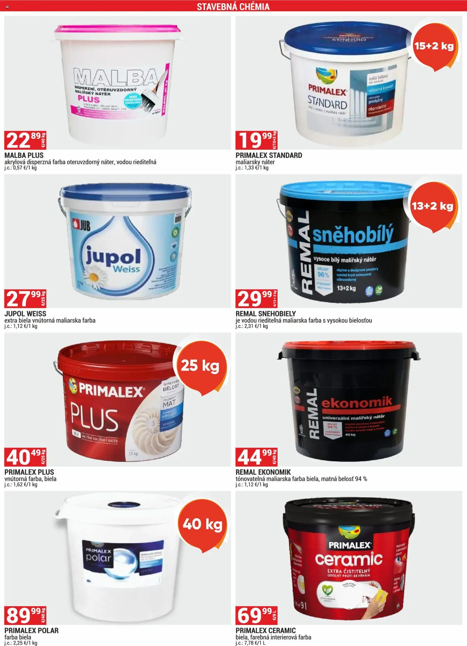 Nové Merkury Market akcie – leták je platný od 02.01.2026 | Strana: 30 | Produkty: Primalex