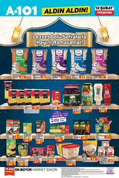 12.02.2026 tarihinden itibaren geçerli olan A101 kataloğu önizlemesi