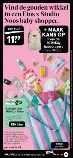 Etos - Folder - Voorbeeld van een folder van Etos, geldig van 01.12.2025 | Pagina: 62 | Producten: Een pak, Kompressen