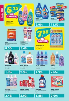 Anteprima del volantino MON AMOUR ammorbidente, ammorbidente 60 lavaggi valido a partire dal 01.04.2026 | Pagina: 18 | Prodotti: Ammorbidente, Lavatrice