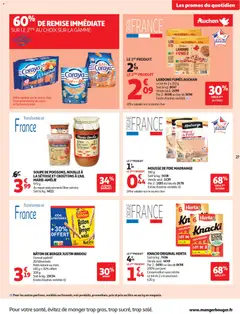 Auchan - Du fromage au bon prix - Voorbeeld van een folder van Auchan, geldig van 26.12.2025 | Pagina: 27
