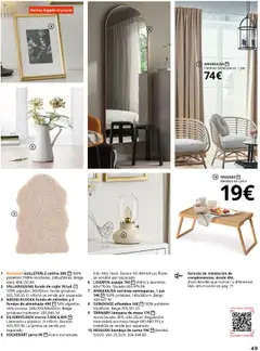 Vista previa Catálogo IKEA Accesorios y decoración válido desde el 25.09.2025 | Página: 49 | Productos: Funda de cojín, Cojín, Mesa, Lámpara