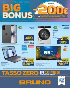 Anteprima del volantino BRUNO volantino Milazzo valido a partire dal 09.04.2026