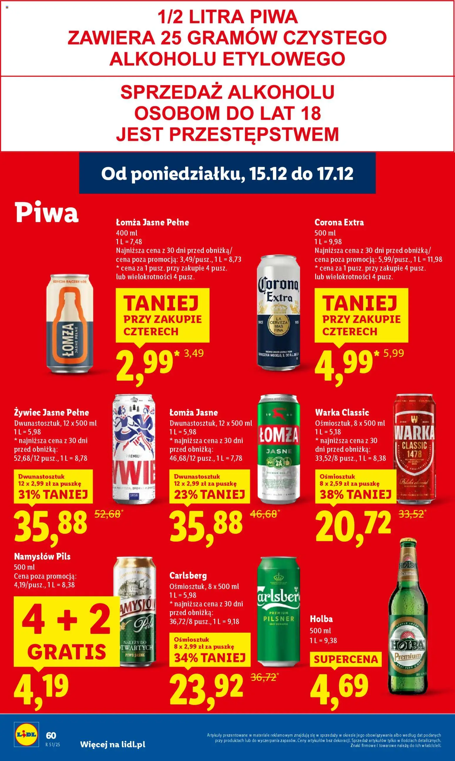 Lidl Gazetka od 15.12.2025 | Strona: 62