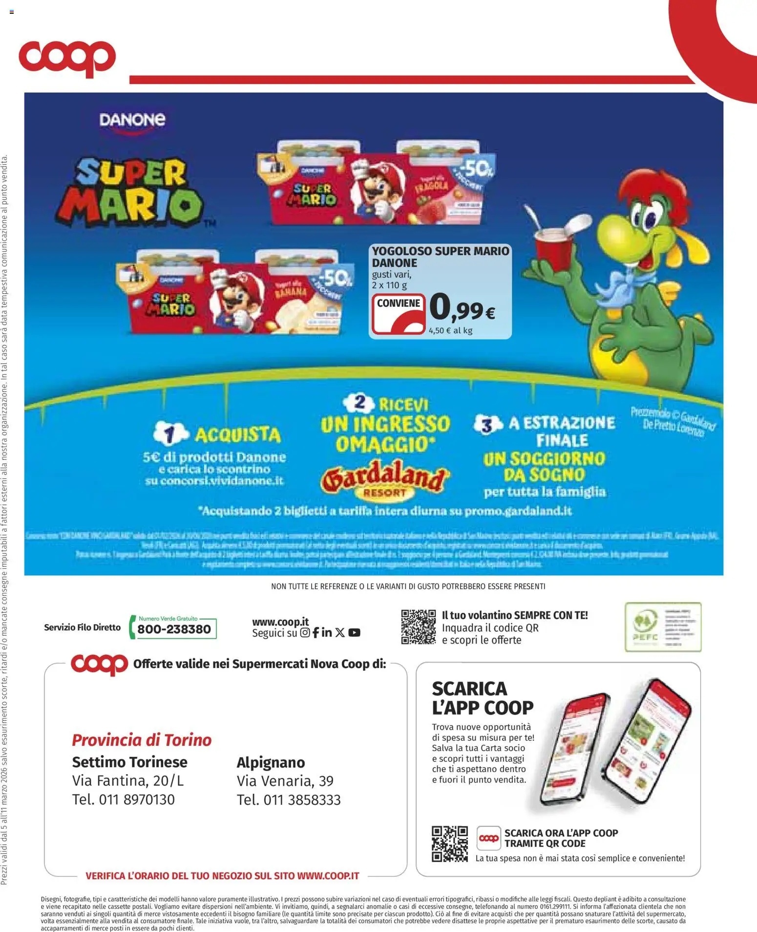 Volantino COOP del 05.03.2026 | Pagina: 20 | Prodotti: Tè, Data